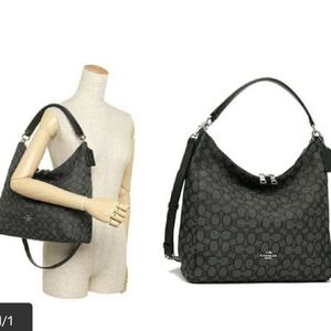NWT Authentic Coach Signature Celeste Hobo Bag